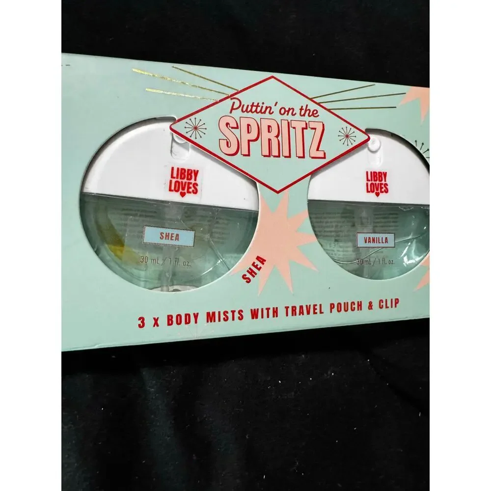 NWT 3 Piece Body Mists with Keychain Gift Set